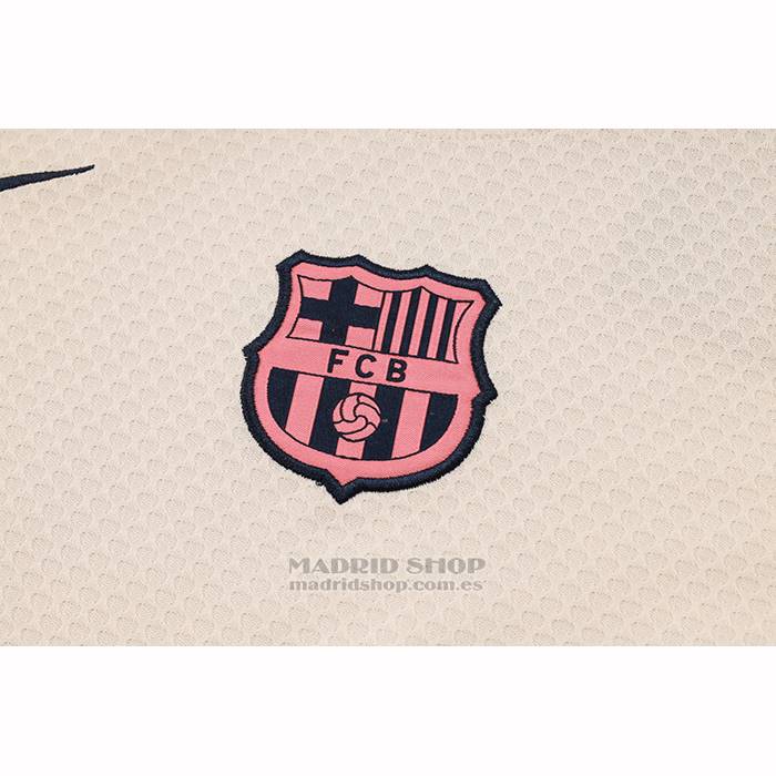 Chandal del Barcelona Manga Corta 2025-2026 Amarillo - Pantalon Corto